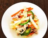じゃが芋と豚肉の千切り炒め作り方5写真