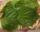 鶏のチーズ明太大葉山椒海苔挿み竜田作り方1写真