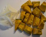 肉☆かぼちゃ作り方1写真