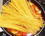 ナスとひき肉のトマトパスタ作り方3写真