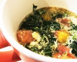 モロヘイヤとトマトのスープ作り方8写真