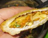 簡単おつまみ☆油揚げの納豆挟み焼き作り方4写真