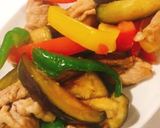 夏野菜たっぷり豚肉炒め☆作り方5写真