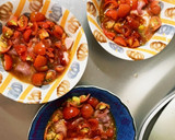 全てレンジ生トマトでトマト煮豚平焼き風作り方11写真