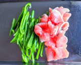 豚バラ肉ともやしの牡蠣だし醤油炒め作り方3写真