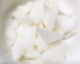 レンジ大根豚こま中華風焼そば味青椒肉絲風作り方6写真