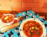 ビーツ入り身体が温まるミネストローネ作り方6写真