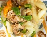 レンジ大根豚こま中華風焼そば味青椒肉絲風作り方16写真