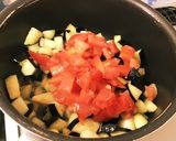 茄子とトマトの味噌チーズ春巻作り方5写真