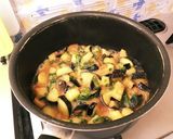 茄子とトマトの味噌チーズ春巻作り方7写真