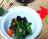 韮と人参と榎茸のナムル風♪作り方11写真