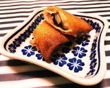茄子とトマトの味噌チーズ春巻作り方10写真