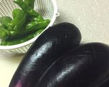 茄子とシシトウの揚げない揚げ煮浸し作り方1写真