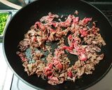 弁当・常備菜に！自宅で簡単青椒肉絲風作り方3写真