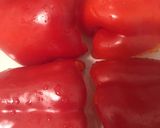 ベジタリアンOK パプリカの昆布締め寿司作り方1写真