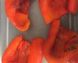 ベジタリアンOK パプリカの昆布締め寿司作り方3写真