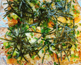 サクッと香ばしい♡油揚げのネギしらすピザ作り方4写真