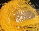 ☆しらす三つ葉、梅、塩昆布の和風パスタ☆作り方1写真