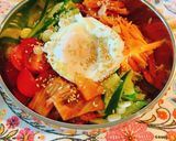 韓国風　そうめんでビビン麺作り方5写真