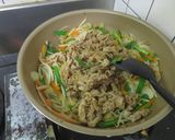 プルコギ丼 / 七尾市給食作り方7写真