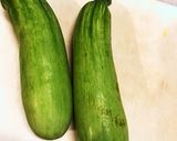 韓国南瓜の手抜きチヂミ作り方1写真
