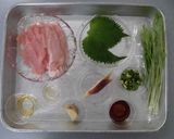☆薬味たっぷり豚しゃぶサラダ☆作り方1写真