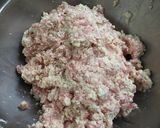 ひき肉と豆腐でつくね風ハンバーグ作り方3写真