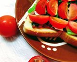 小豆消費☆ずぼらチリコントースト作り方6写真