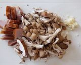 3種のきのことベーコンのクリームパスタ作り方1写真