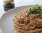 コンビーフ冷製パスタ（スマトラサンバル）作り方8写真