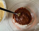 HM☆チョコバナナマーブルケーキ作り方7写真