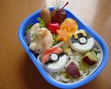 はんぺんで☆モンスターボール（キャラ弁）作り方6写真