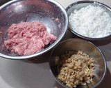 【学校給食】大豆入りジャンボしゅうまい作り方1写真
