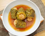 苦味まろやか☆ゴーヤの肉詰め作り方10写真