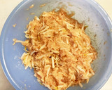 もやしでかさ増し♡鶏ひき肉のつくねバーグ作り方3写真