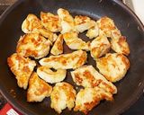 鳥胸肉のやわらか焼き(切り方がポイント)作り方6写真