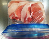 簡単 厚切りロースの豚の生姜焼き作り方1写真