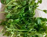 【減塩】豆苗と海苔のにんにくナムル作り方2写真