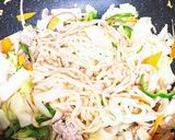 タレが美味しい！モチモチ焼きうどん♪作り方4写真
