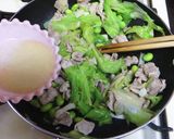 ＊枝豆入り♪レタスと豚肉の塩麹炒め＊作り方6写真