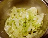 鶏むね肉と塩ダレキャベツのおろしポン酢作り方7写真