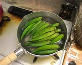 下処理なし時短茹でオクラ作り方1写真