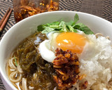 もずくと大根おろしのぶっかけ蕎麦作り方6写真