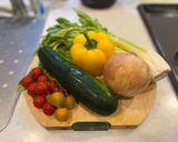 トマトと夏野菜の冷製ラタトゥイユ作り方1写真
