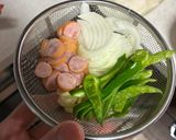 店レベル!?チキンラーメンナポリタン作り方1写真