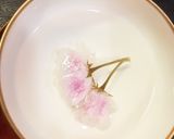 八重桜で桜湯作り方7写真