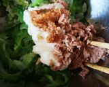 夏にさっぱり！ゴーヤと玉ねぎのツナサラダ作り方3写真