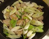 鶏肉とねぎのガーリックポン酢炒め作り方3写真
