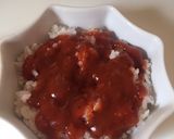 簡単朝ご飯!ピザソースご飯でピザドリア♡作り方2写真