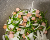 海苔巻きシリーズ！ソース焼きそば巻き！作り方2写真